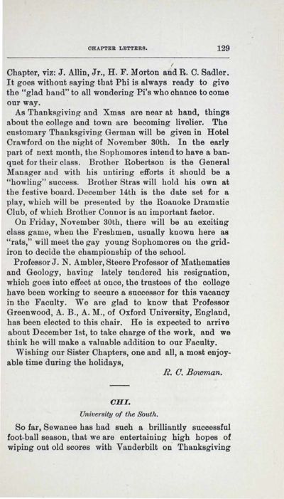Chi, December 1906